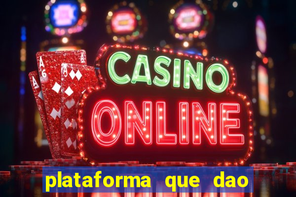 plataforma que dao bonus de cadastro